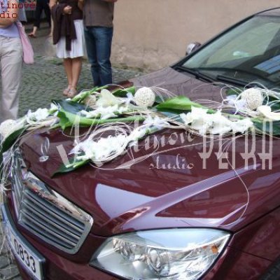 Aranžmá na auto č. 91