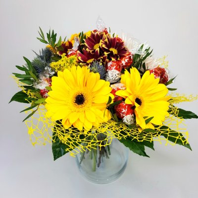 Kytice z bonbónů Marcela