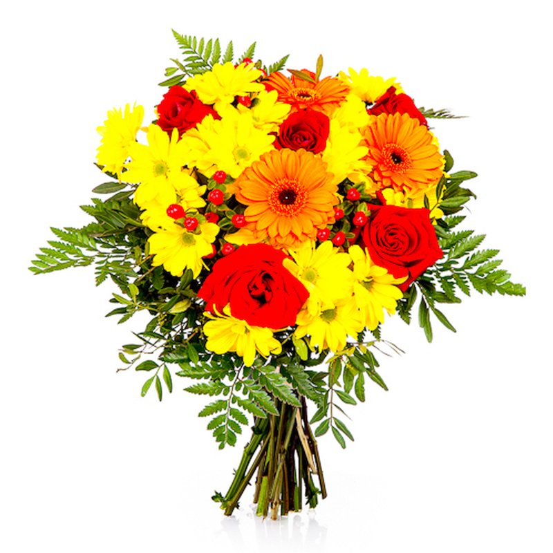 Sträuße für einen schönen Tag