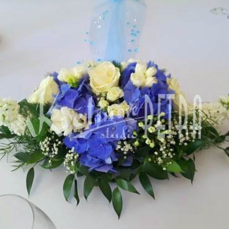 Svatební aranžmá na stůl č. 122