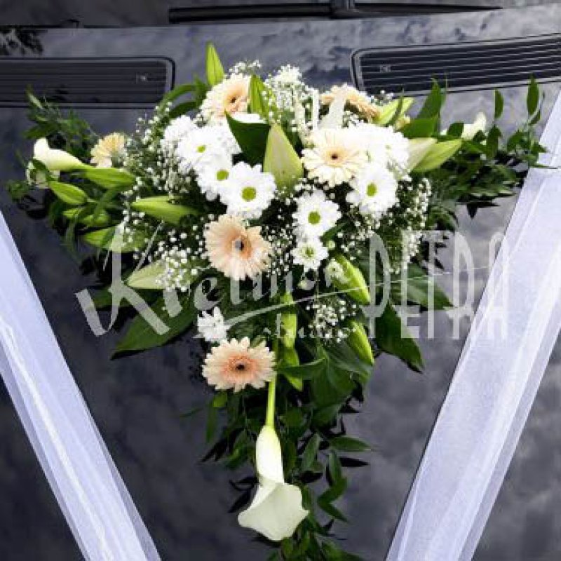 Svadobná úprava pre auto č. 170