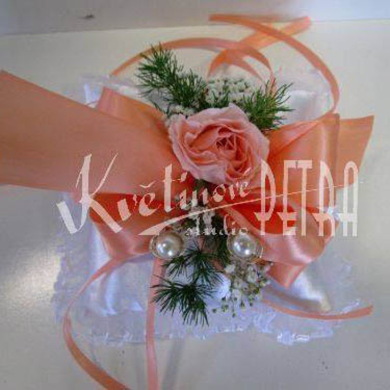 Polštářek na snubní prstýnky č. 16