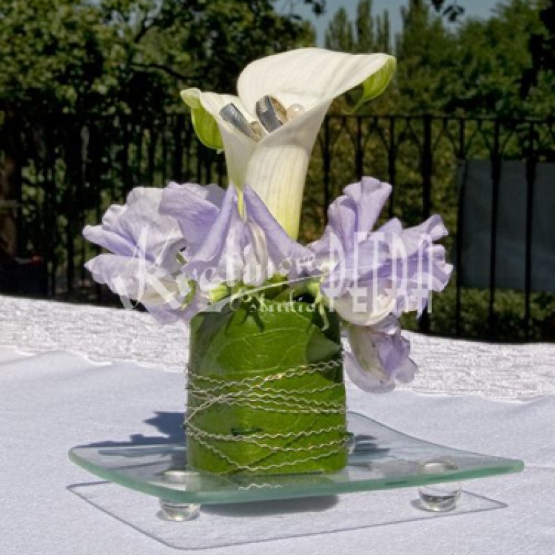 Dekorace na snubní prstýnky č. 10