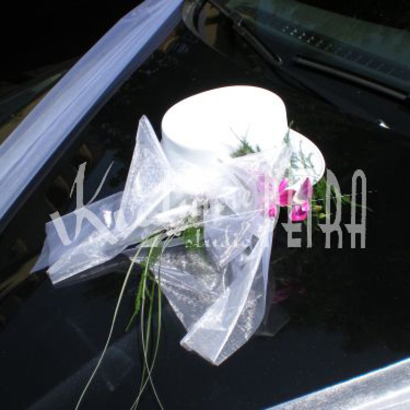 Aranżacja ślubna dla samochodu nr 151