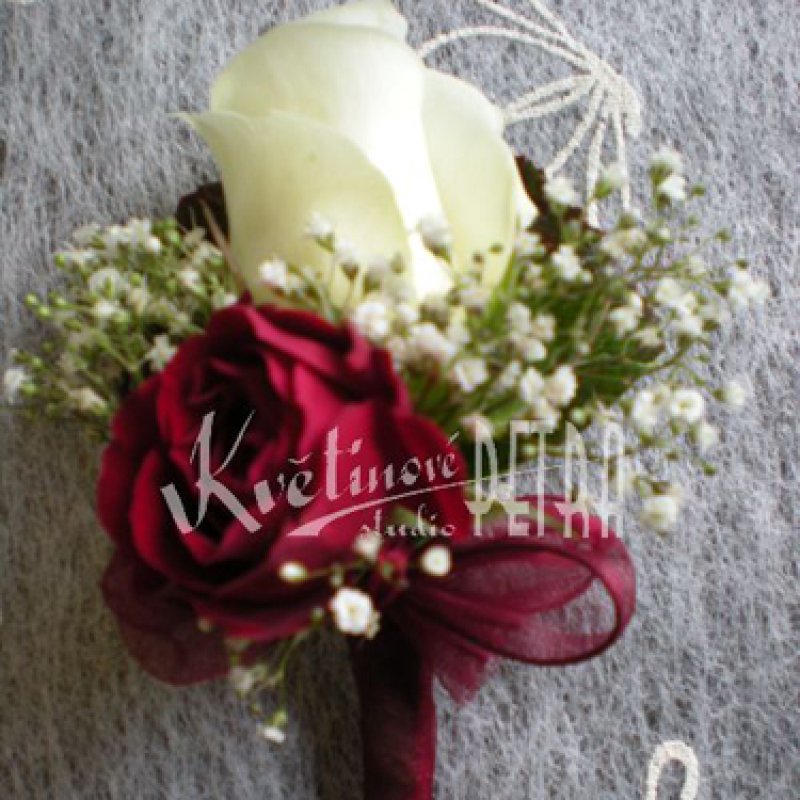 Korsáž pro ženicha č. 4