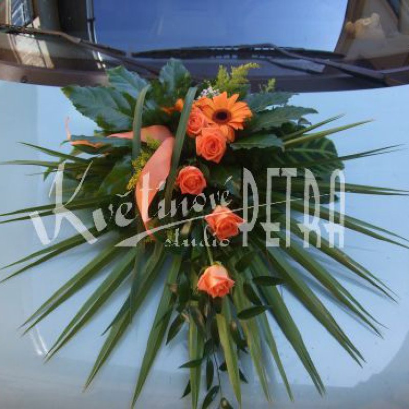 Aranžmá na auto č. 47