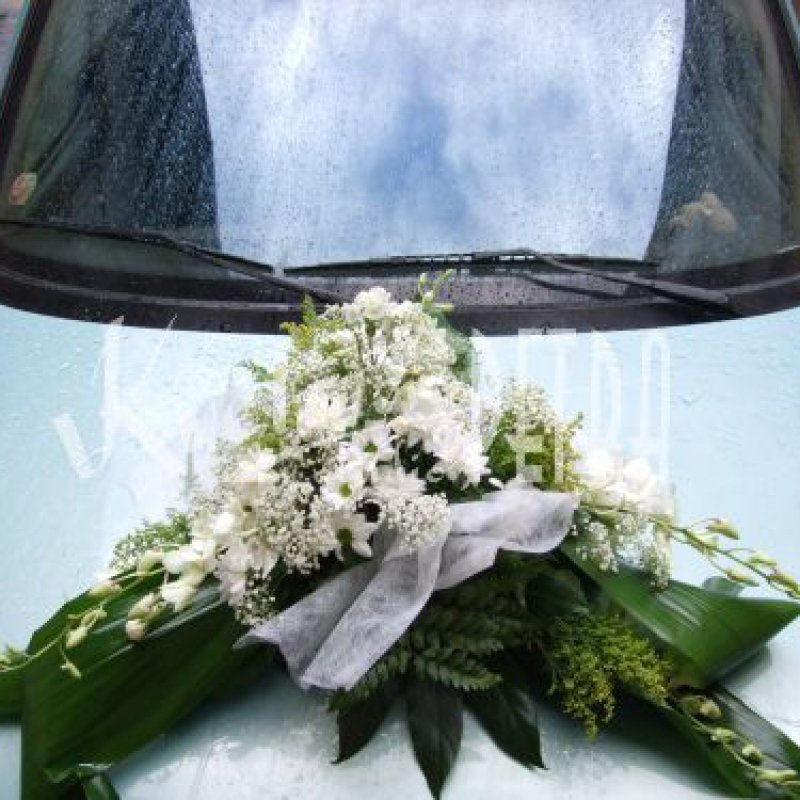 Aranžmá na auto č. 42