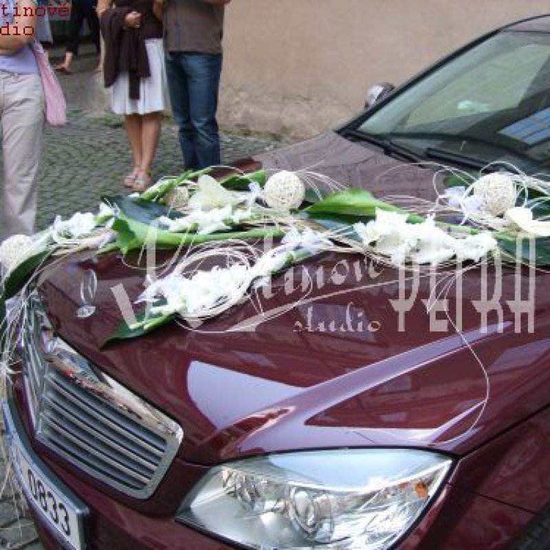 Aranžmá na auto č. 91