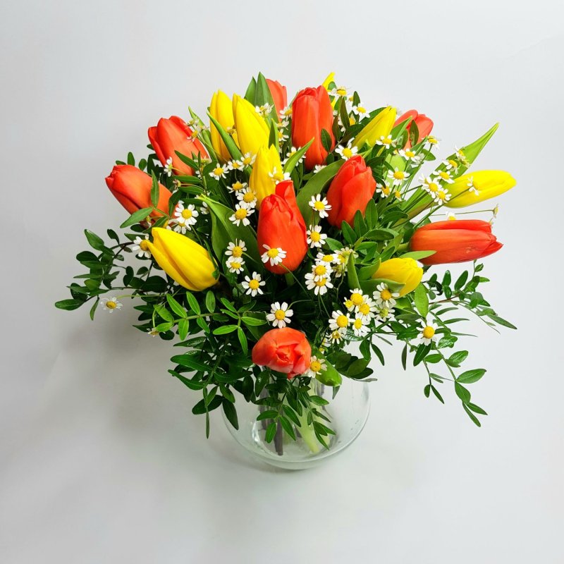 Geschenk Tulpenstrauß Hermine
