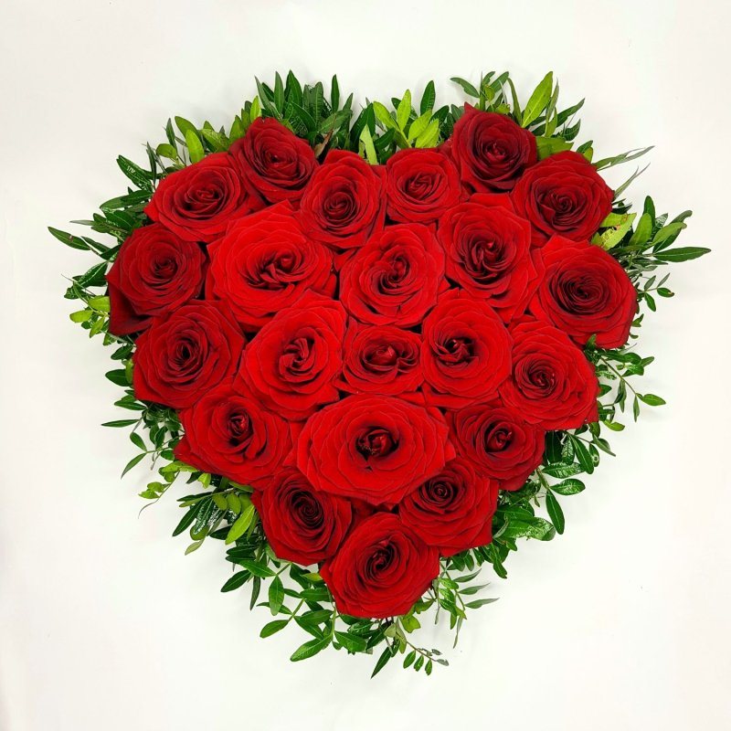 Srdce z růží Viktorie