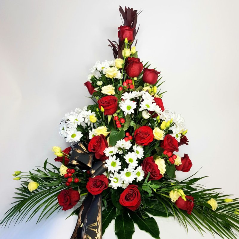 Trauerstrauß durchbohrt Nr. 29