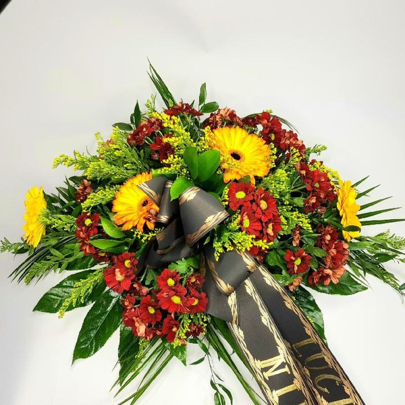 Trauerstrauß durchbohrt Nr. 15