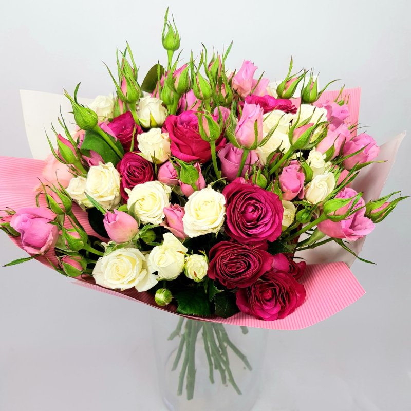 Bukiet mini róż Adolphine