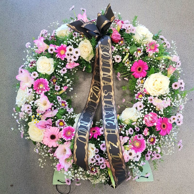 Trauerkranz durchbohrt Nr. 57