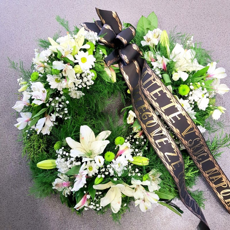 Smuteční věnec č. 19