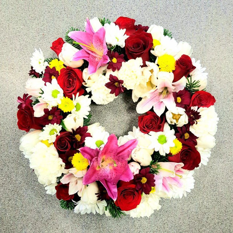 Траурний вінок №35