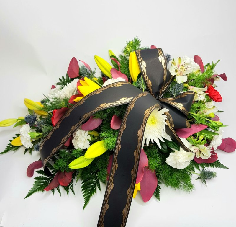 Trauerstrauß durchbohrt Nr. 40