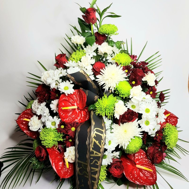 Trauerstrauß durchbohrt Nr. 27