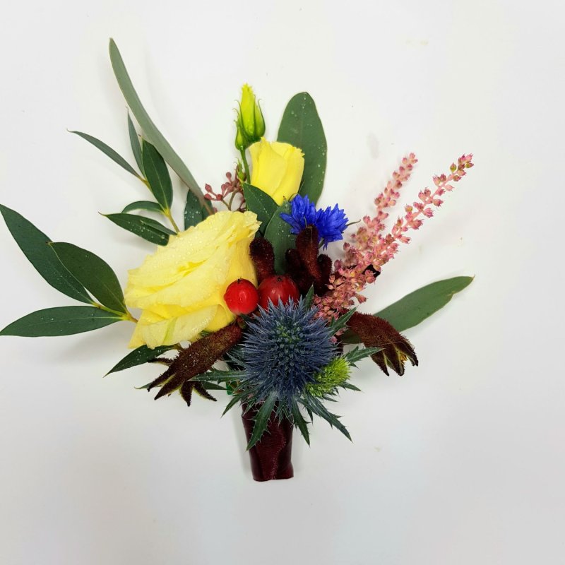 Korsáž pro ženicha  č. 8