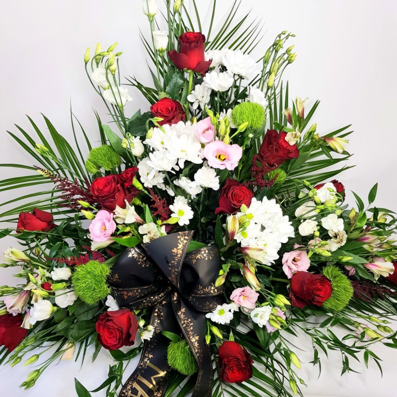 Bukiet pogrzebowy przebity nr 11