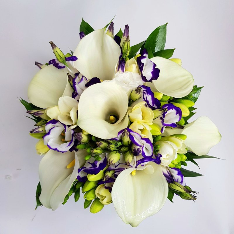 Весільний букет з кали №429