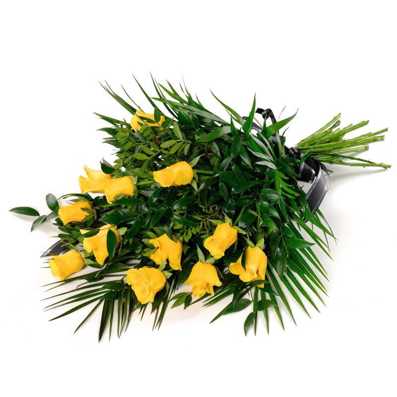 Beerdigung Gelbe Rosen