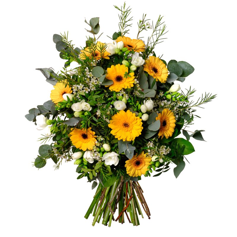 Міні-гербери та фрезії